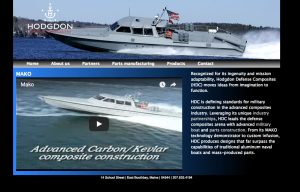 Hodgdon Defense Composites, military watercraft